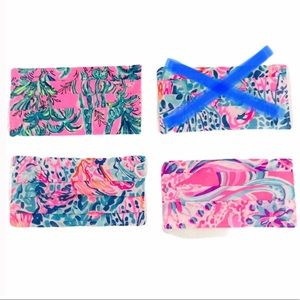 Lilly Pulitzer (3) three NWT authentic tropical face masks set of 3